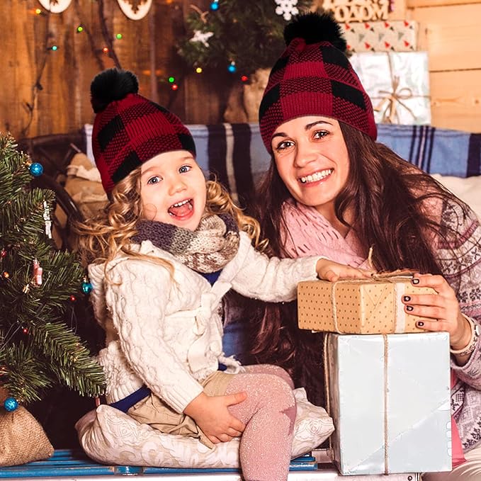 Bonnet Tricot Noël Enchanté – Esprit des Fêtes