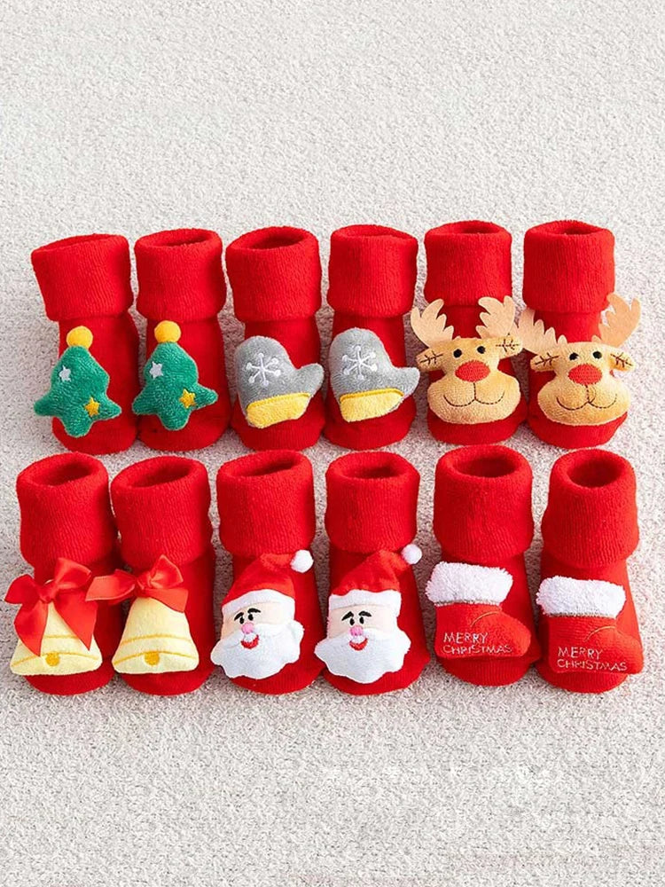 Chaussettes 3D Noël Magique – Édition Limitée