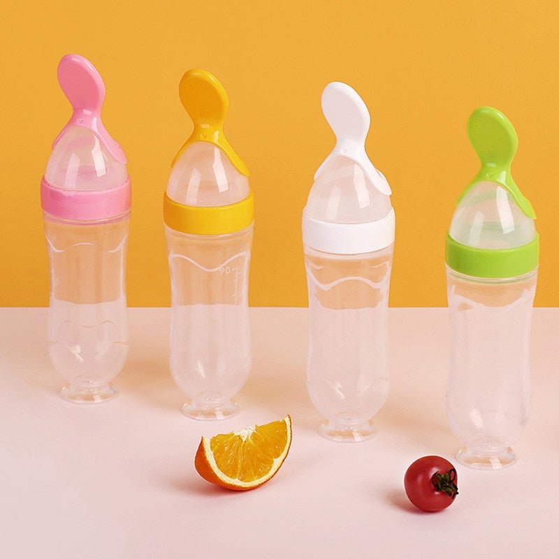 Biberon avec cuillère pour nouveau - né | EasyBottle™ - Bébé Simplicité