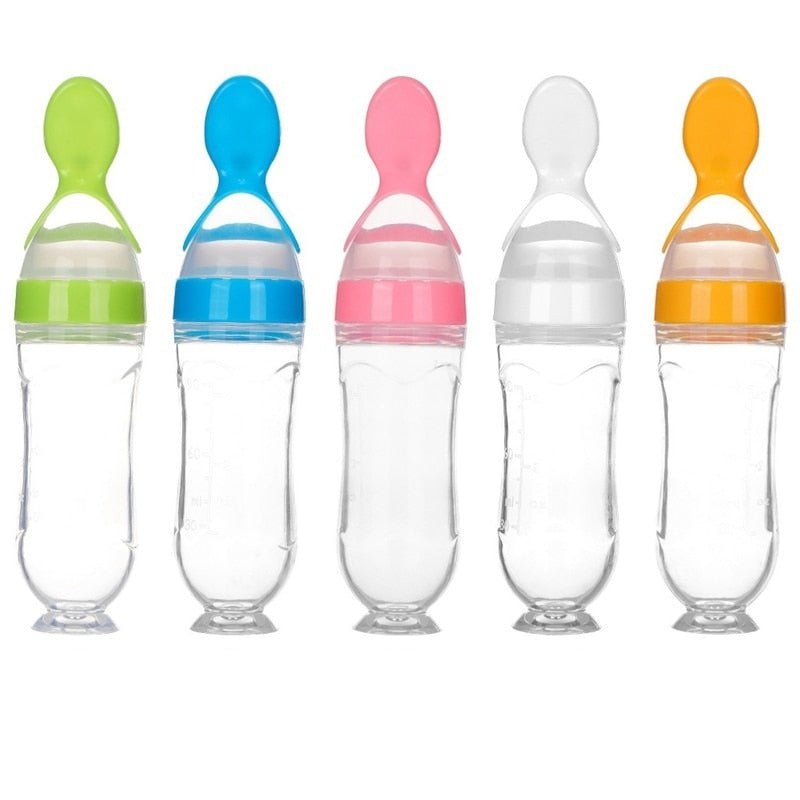 Biberon avec cuillère pour nouveau - né | EasyBottle™ - Bébé Simplicité