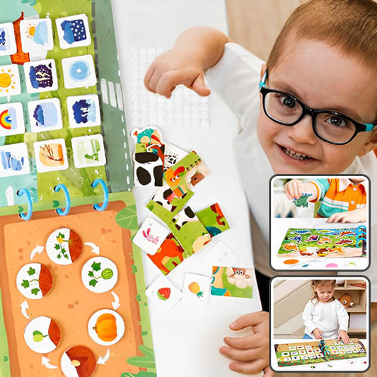 JOUET BEBE - Livre Montessori Apprenti Curieux