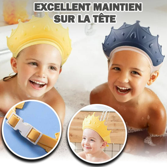 Visière chapeau pour douche bébé I ShampooCap