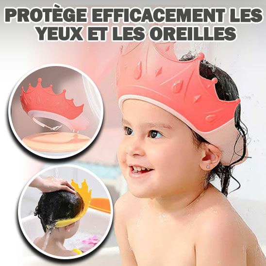 Visière chapeau pour douche bébé I ShampooCap