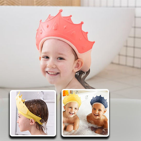 Visière chapeau pour douche bébé I ShampooCap