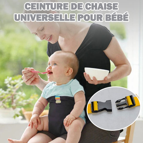 Harnais chaise bébé repas - Fix'Bébé