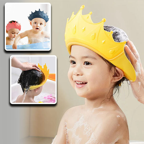 Visière chapeau pour douche bébé I ShampooCap