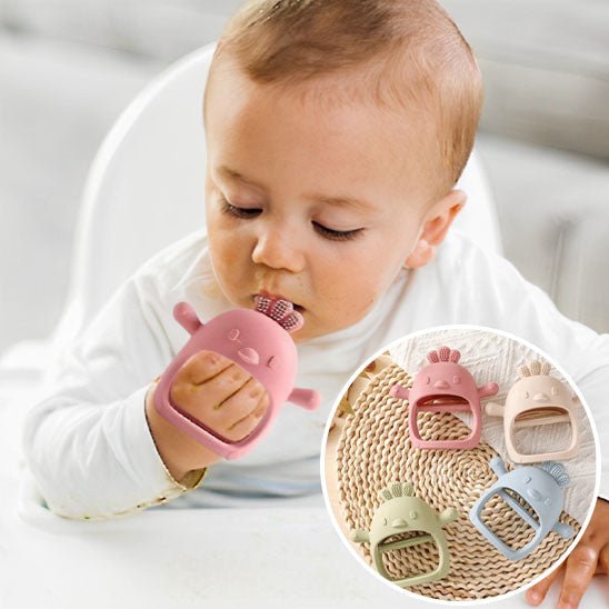 Poussin™ - Mitaine de dentition pour bébé - Bébé Simplicité