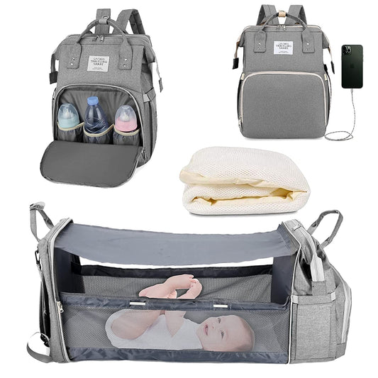 Sac à langer portatif | Berceau de voyage BabyNappy™ - Bébé Simplicité