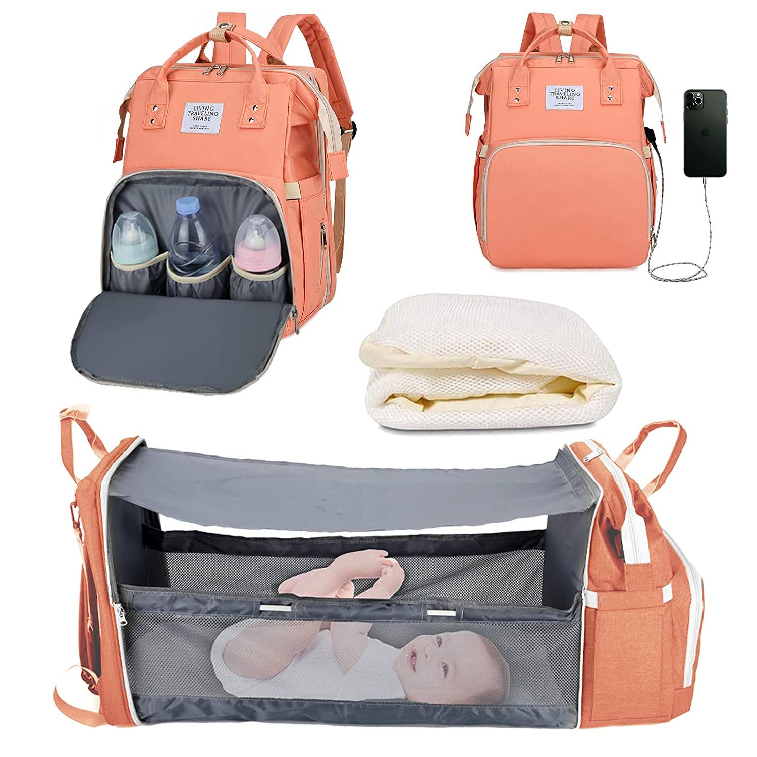 Sac à langer portatif | Berceau de voyage BabyNappy™ - Bébé Simplicité