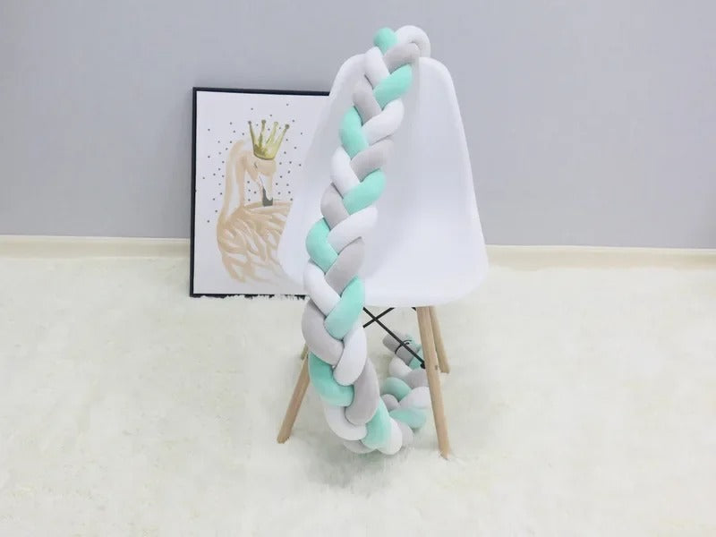 Tresse de lit - Turquoise mer